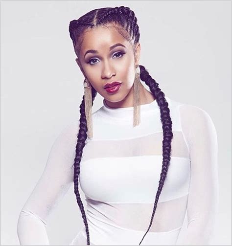See more ideas about cardi b, cardi, cardi b hairstyles. Cardi B Braids - BlackHairOlogy
