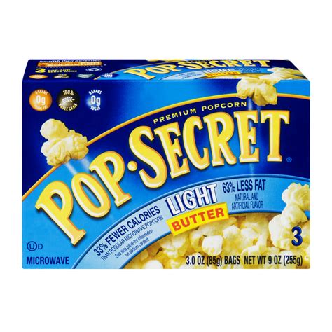 Pop Secret Light Butter Microwave Popcorn 3 Ct 3 Oz Shipt