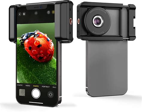 Apexel Phone Macro Lens 100x Microscope For Androidiphone Micro