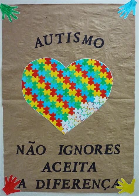 Cartaz Escolar Sobre Autismo