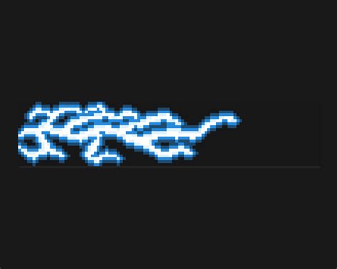 Pixel Art Directional Lightning Electricity By Asgaard42