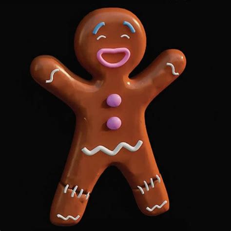 Ceramic Gingerbread Man Free 3d Model Max Vray Open3dmodel