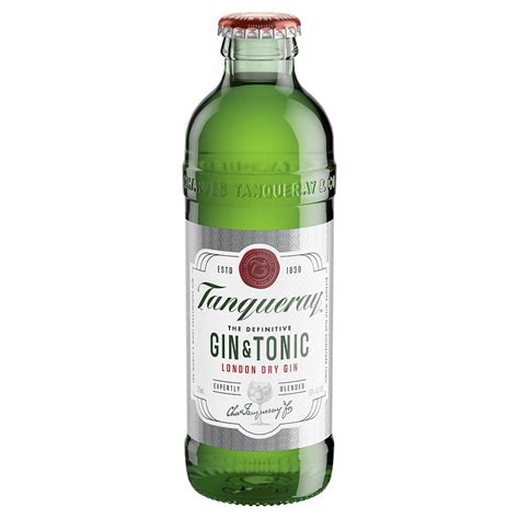Tanqueray Gin And Tonic Ml Bottle