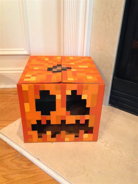 Minecraft how to carve a pumpkin. The Life and Times of Rixie the 4th: Minecraft Pumpkin