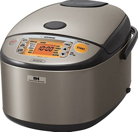 Tiger Corporation JKT S18U 10 Cup Induction Heating Rice Cooker And