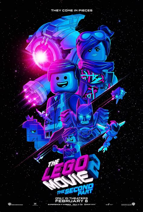 The LEGO Movie 2 Poster Has a Sweet Blacklight Effect | Collider