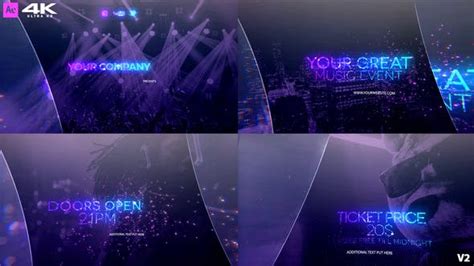 Download over 1562 free after effects templates! Videohive The Great Music Event V2 14291616 - After ...