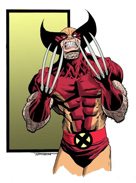 Wolverine By Jeff Johnson Wolverine Comic Marvel Wolverine Artwork
