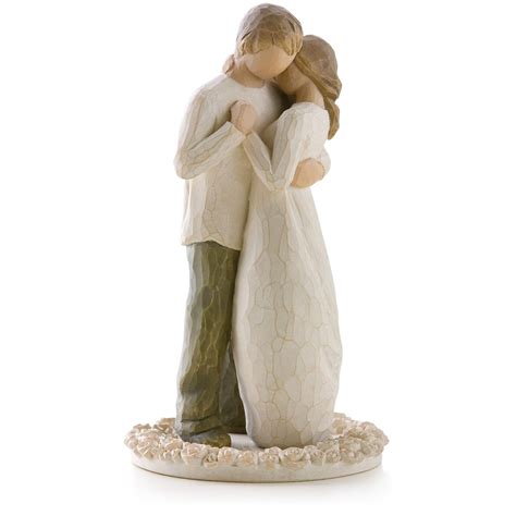 Willow Tree Promise Wedding Engagement Love Figurine And Wedding Cake