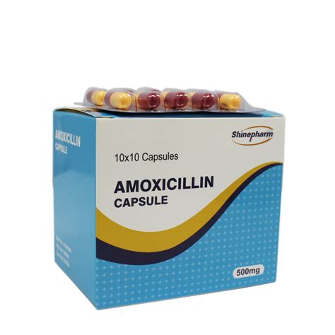 Amoxicillin Capsules 250mg 500mg Gmp Medicine China Amoxicillin