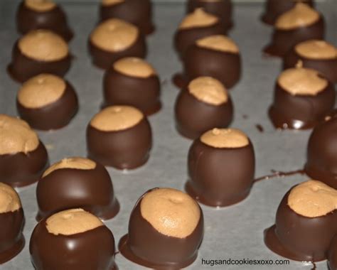There's no cooking involved and barely any prep time. Buck Eye Truffle / Ohio Buckeye Candy Trail - Peanut ...