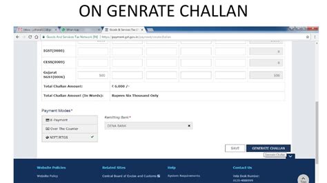 How To Create Gst Payment Challan Without Login Youtube