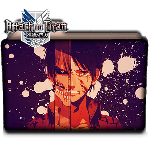 Attack On Titan Folder Icon By Harvester0fs0uls On Deviantart