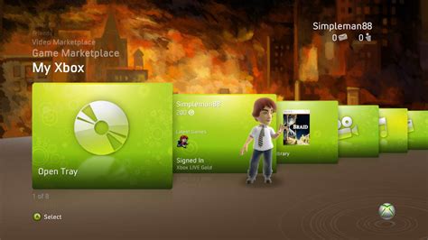 Free Download Xbox 360 Dashboard Wallpaper Downloads 1280x720 For