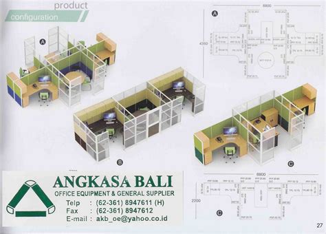 Angkasa bali toko furniture & alat kantor di bali denpasar jual meja kantor kursi kantor partisi lemari filling cabinet locker rak besi sofa brankas fotocopy dll Angkasa Bali Jual Meja Partisi Kantor di bali Angkasa Bali