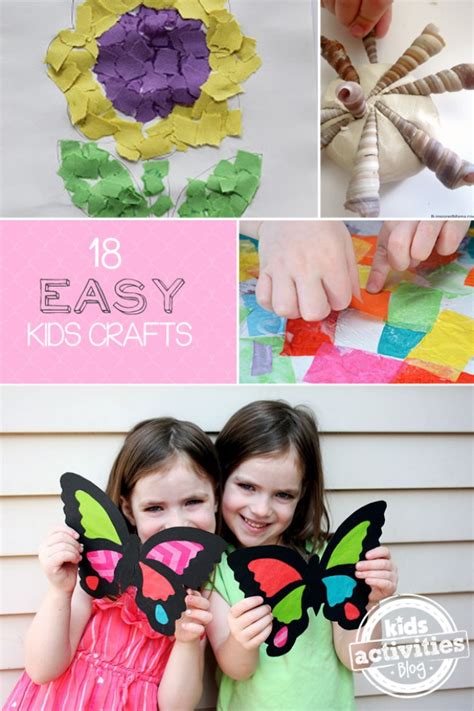 18 Easy Crafts For Kids