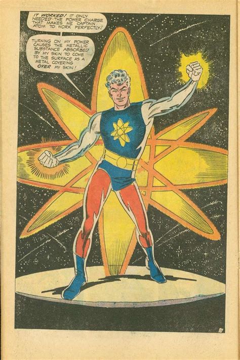 Captain Atom 84 Charlton Comics Terrific Splash Page Showing Off