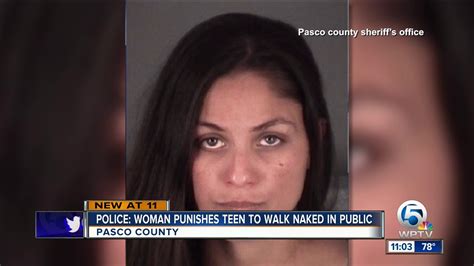 Florida Woman Arrested After Year Old Forced To Walk Nude Down Road