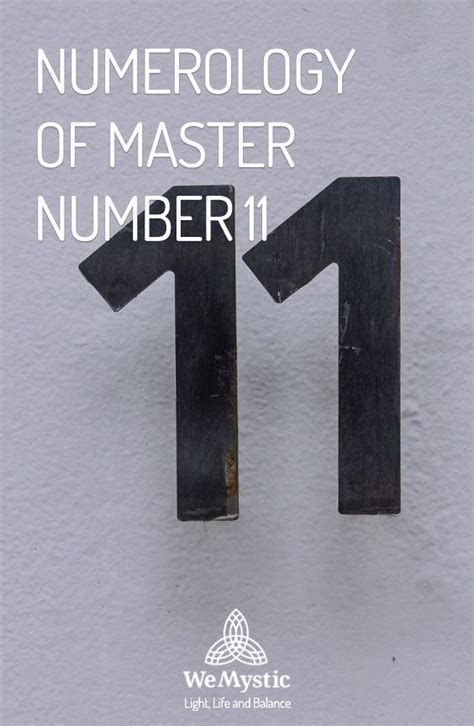 Numerology Of Master Number 11 Master Number 11 Numerology