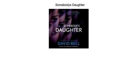 Somebodys Daughter Free Audiobooks Online