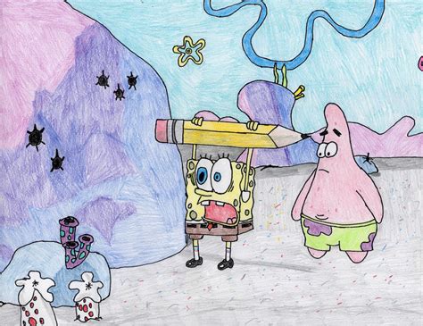 Images Of Evil Spongebob Drawing