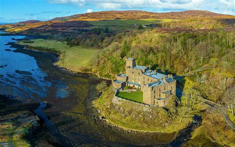 Aerial View Of Dunvegan Castle On The Isle Of Skye Scotland Photograph