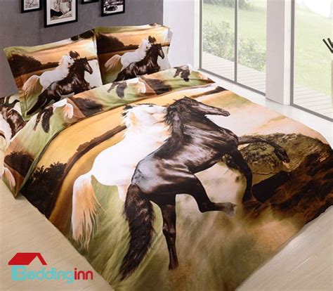 02.04.2020 · 3d art horses bed sets horse theme luxury 3pcs king bedding lonely indian horse 3d customize bedding set duvet cover set bedroom set bedlinen horse bedroom decor impactbv org horse bedroom set. Creative 3D Horses Bedding Sets Buy it-->http://goo.gl ...