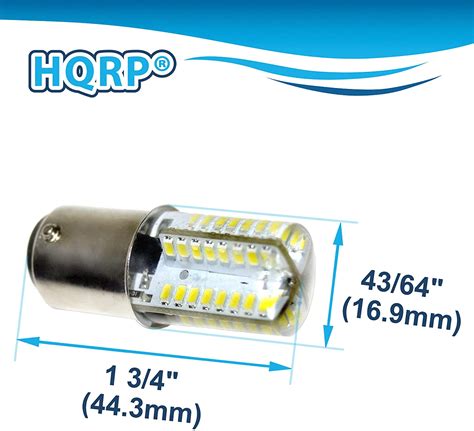 Hqrp 110v Led Light Bulb Cool White For Bernina 900 930 940 1000