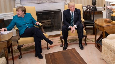 Merkel Meets Trump The Defender Versus The Disrupter The New York Times