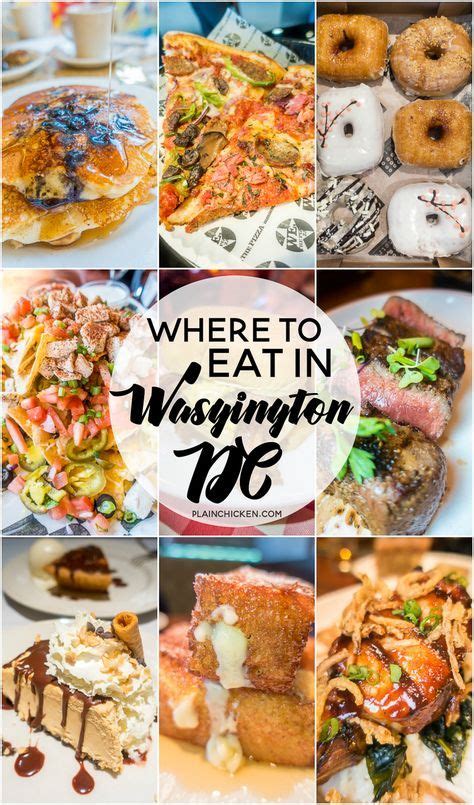 Where to Eat in Washington DC - we got tons of amazing recommendations