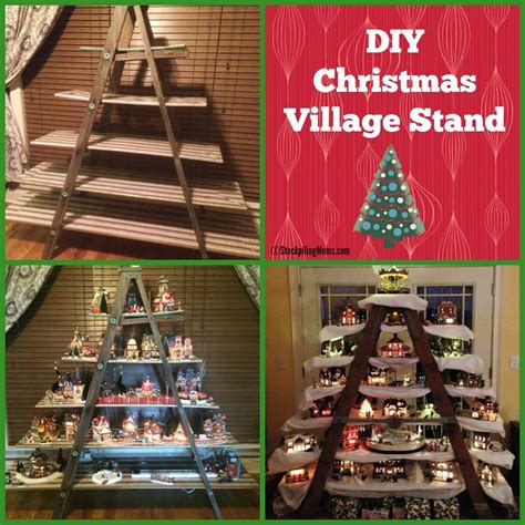 Maybe you would like to learn more about one of these? How To Build a DIY Christmas Village Stand | Diy christmas ...