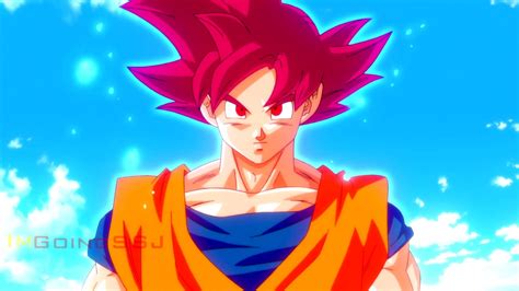 For ritual, all six characters hold their hands together and transfer their aura to goku. Super Saiyan God Goku Wallpaper (71+ images)