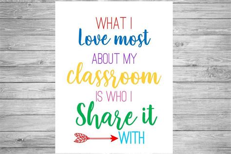 Digital 8x10 What I Love Most About My Classroom Is Who I Share It