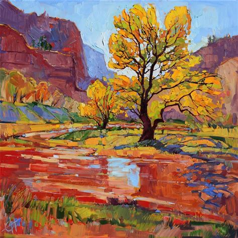 Reflections In The Wash Erin Hanson Contemporary Impressionism Art