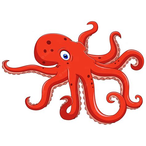 Cute Octopus Cartoon Octopus Clipart Illustration Download On Clip