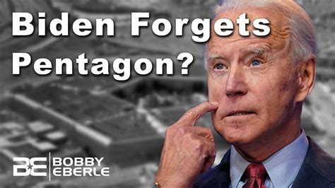 Joe Biden forgets the Pentagon? THIS is why Biden won't do a press ...