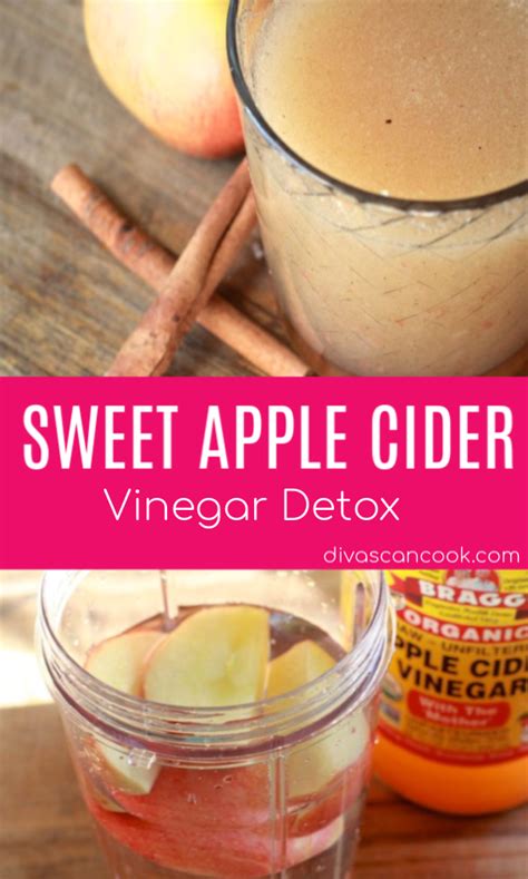 Sweet Apple Cider Vinegar Detox Drink Recipe In 2020 Detox Drinks