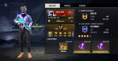 Free fire is a mobile game where players enter a battlefield where there is only one. TSG Jash: Real name, country, Free Fire ID, stats, and more