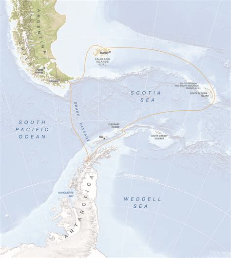 Falkland Islands South Georgia And Antarctica 18 Nights One Ocean