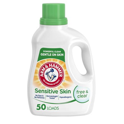 Arm And Hammer Sensitive Skin Free And Clear 50 Loads Liquid Laundry
