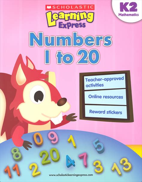 Learning Express Numbers 1 To 20 Grades K 2 Scholastic Teaching