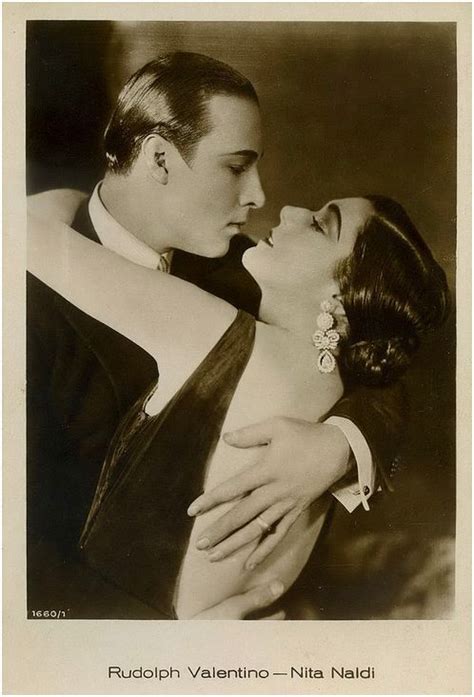 Rudolph Valentino And Nita Naldi In Cobra 1925 Rudolph Valentino