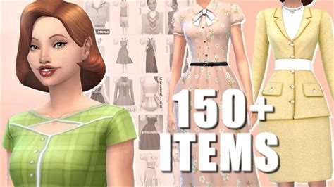 Pin By Hannah Heckler On Sims Packs Sims 4 Decades Challenge Sims 4