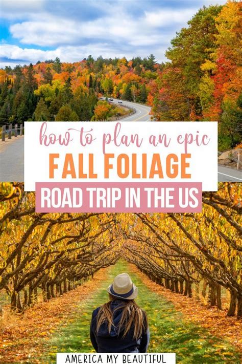 Planning A Fall Foliage Road Trip Fall Foliage Road Trips Fall Road