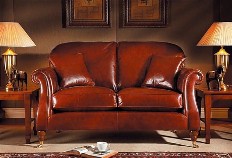 Parker Knoll Westbury 2 Seater Leather Sofa