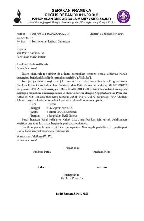 Contoh Surat Pemberitahuan Kegiatan Kepada Kepolisian