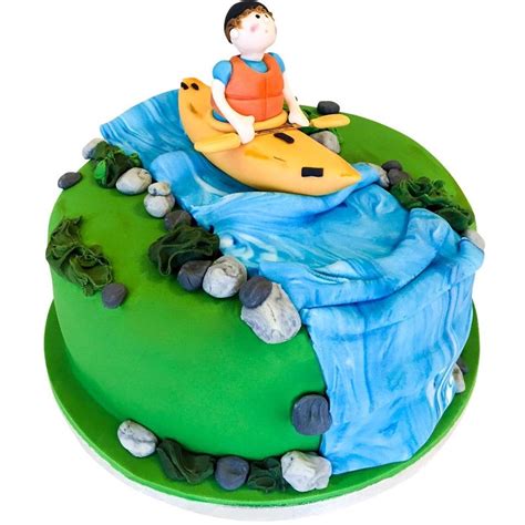 Fresh beginnings, a time to start new endeavors with new goals.move forward with. Kayak Cake - Buy Online, Free UK Delivery - New Cakes