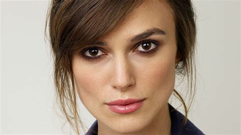 Face Portrait Keira Knightley Women Monochrome Actress Hd