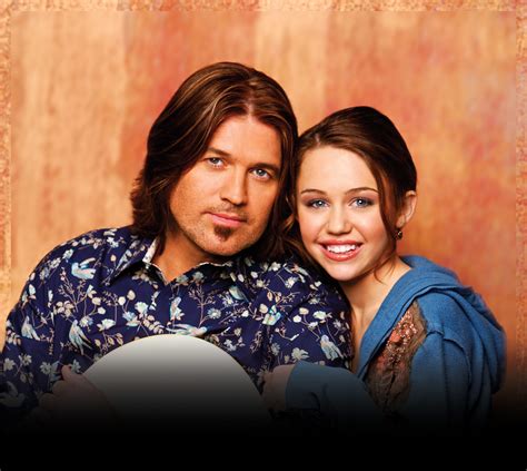 Miley And Billy Ray Cyrus