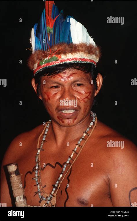 Ceremonia Tariano Tribu Indígena Del Alto Río Negro Estado De Amazonas Brasil Fotografía De